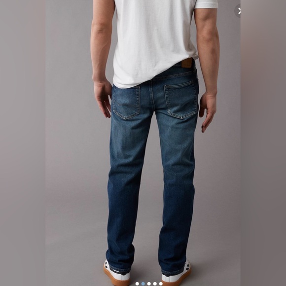 American Eagle Jeans Mens 32x32 Blue Original Bootcut Next Level Flex Stretch - Picture 2 of 7